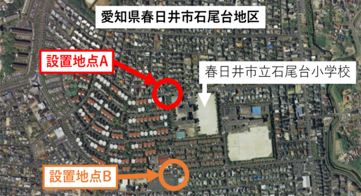 センサの設置場所